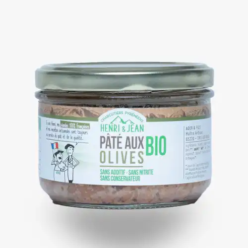Pâté aux Olives Bio180g
